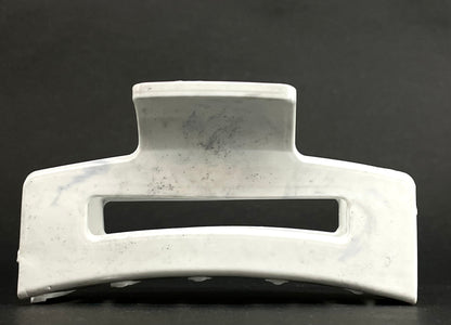 ‼️Casque YQB‼️ Pinces à cheveux - Blanc marbré