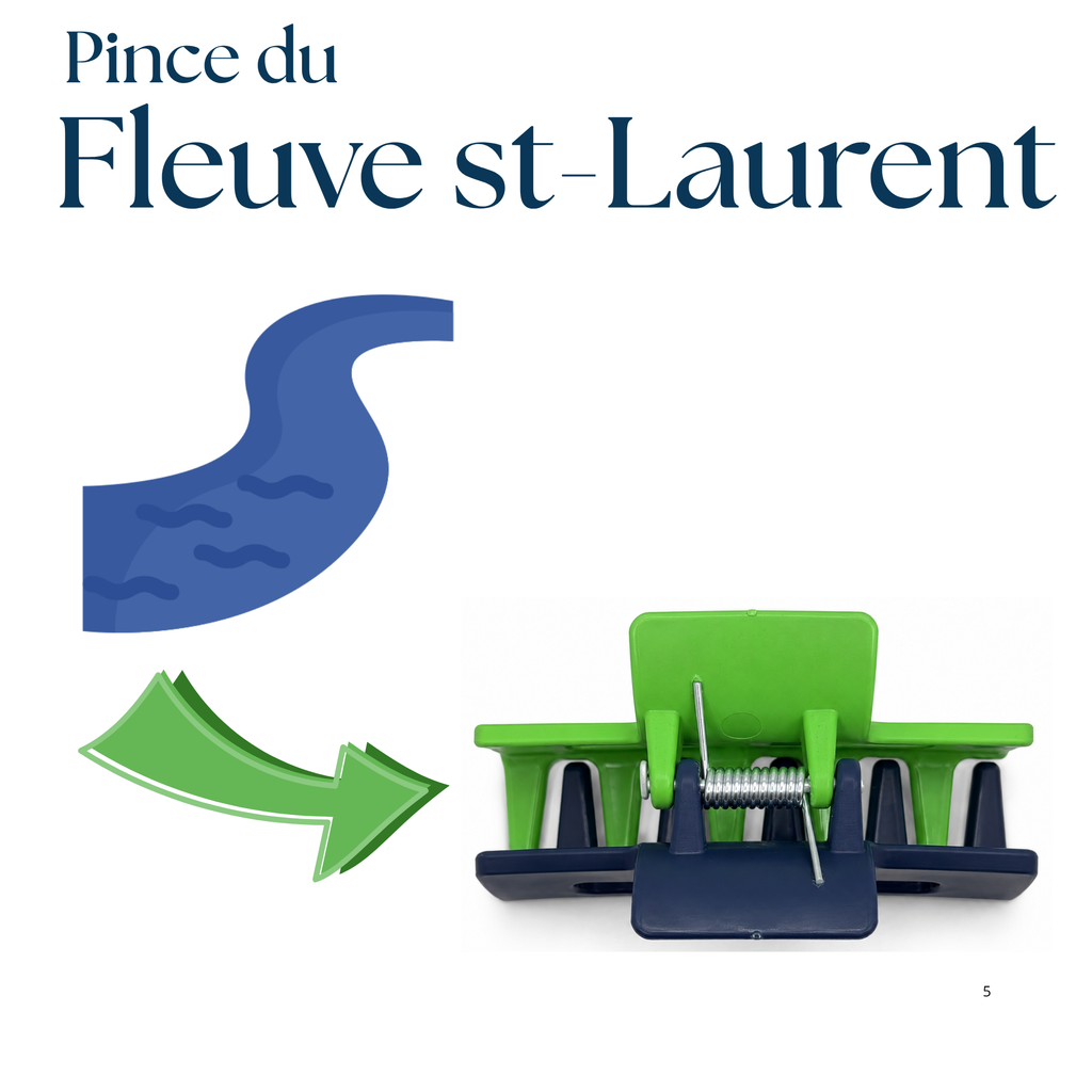 Pince à cheveux — Fleuve st laurent