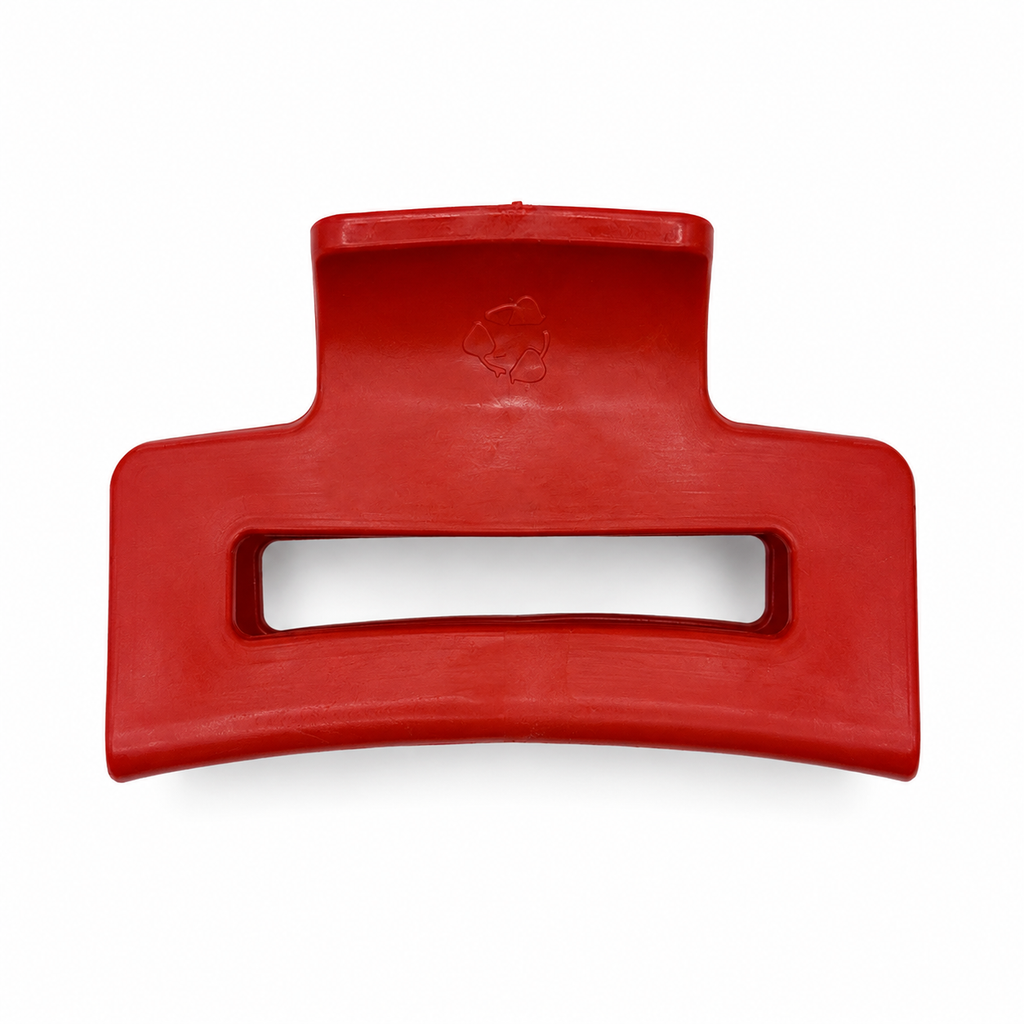 Hair clip — Red