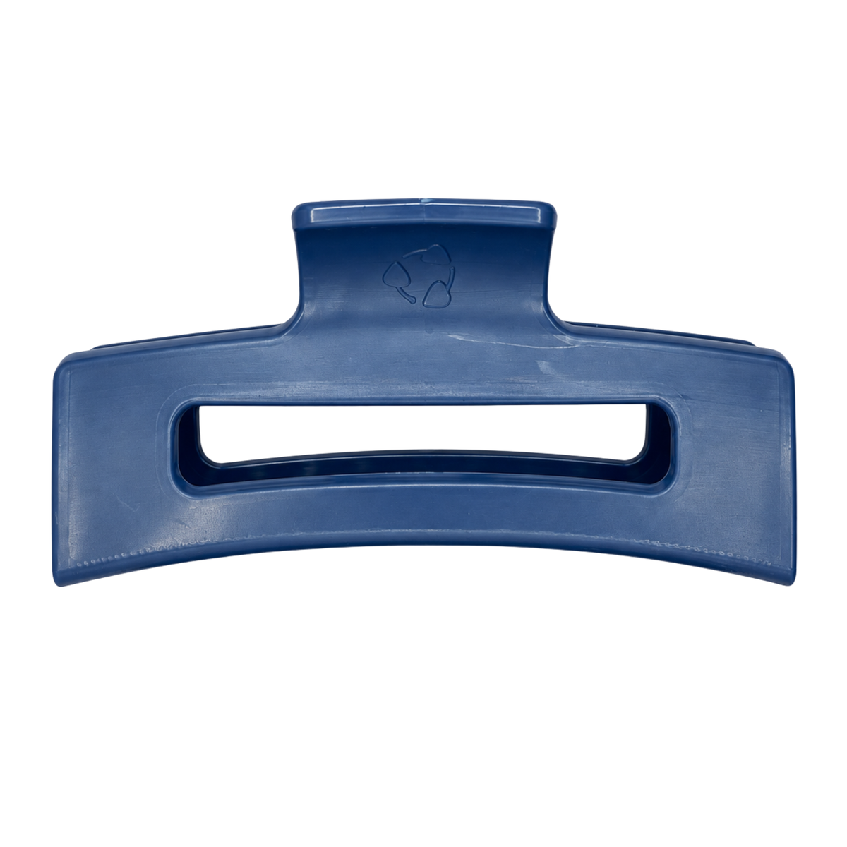 Grande pince à cheveux bleuet de 11 cm, plastique 100 % recyclé
